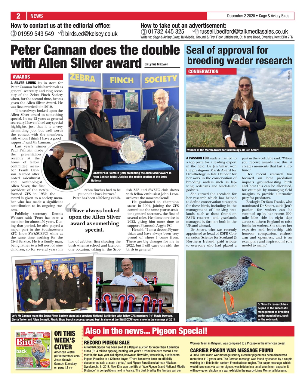 Cage & Aviary Birds Preview Pages