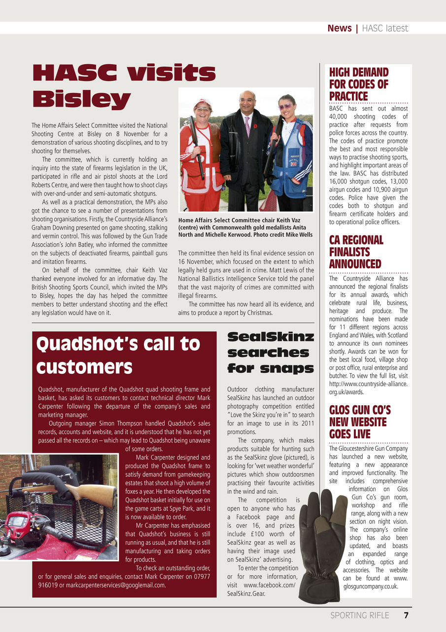 Sporting Rifle Preview Pages