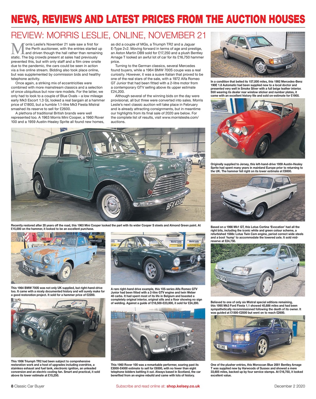 Classic Car Buyer Preview Pages