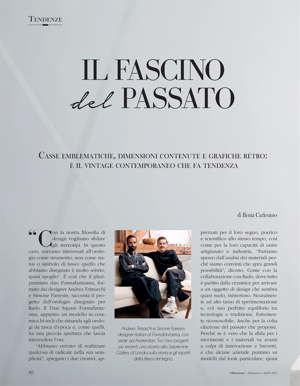 L'Orologio Preview Pages