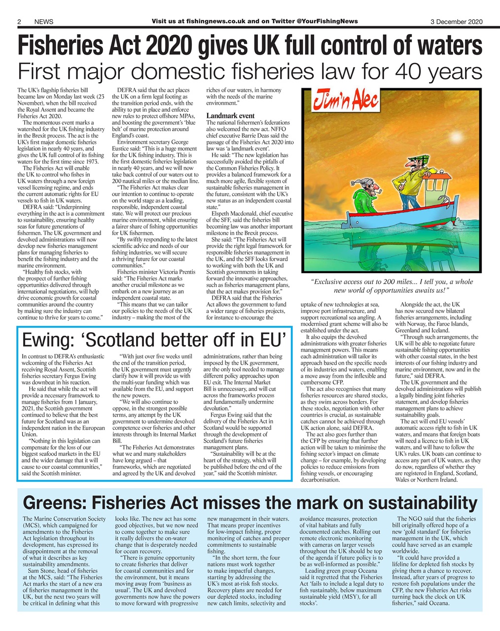 Fishing News Preview Pages