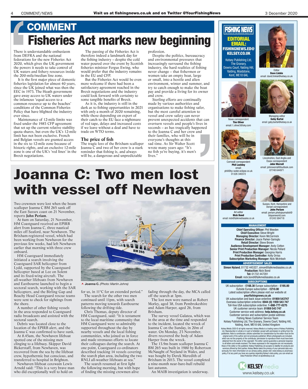 Fishing News Preview Pages