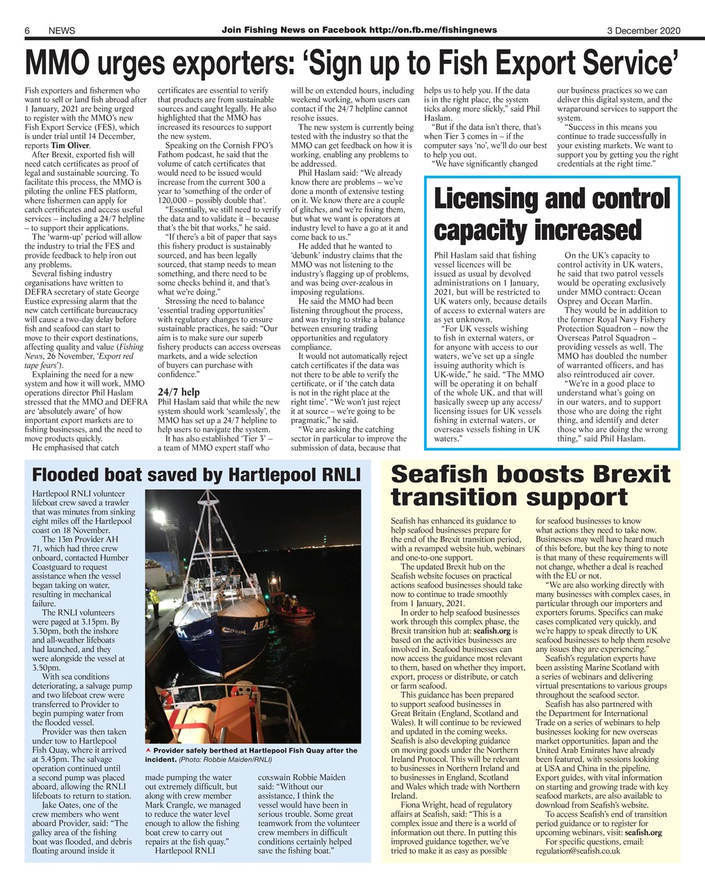 Fishing News Preview Pages