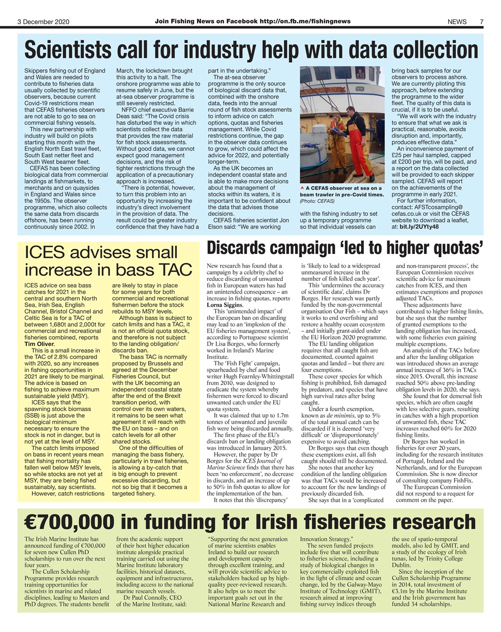 Fishing News Preview Pages