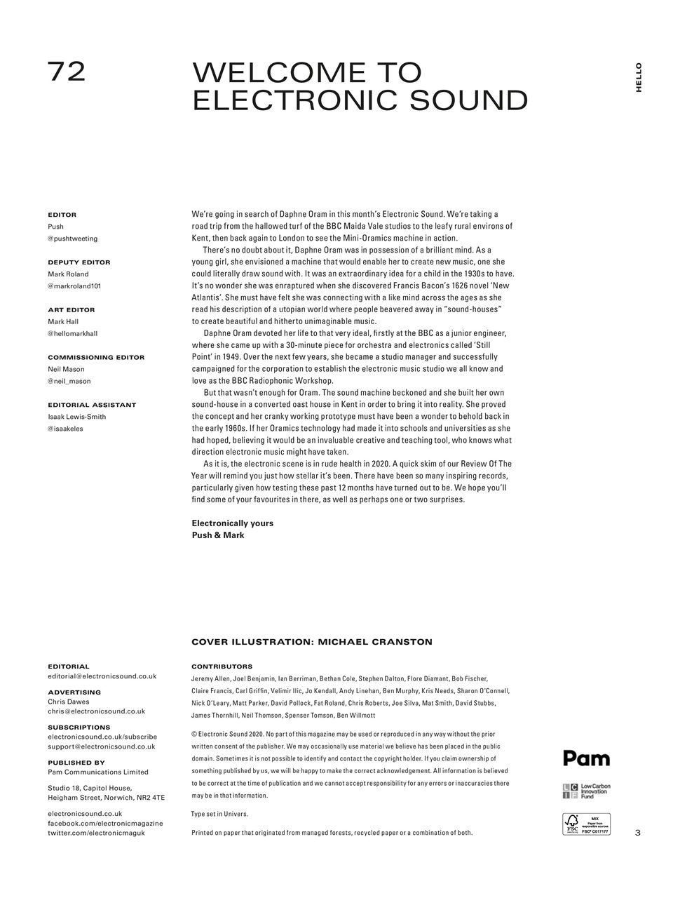 Electronic Sound Preview Pages