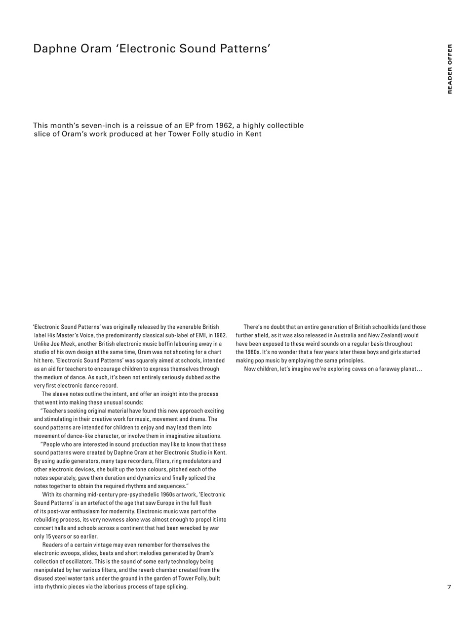 Electronic Sound Preview Pages