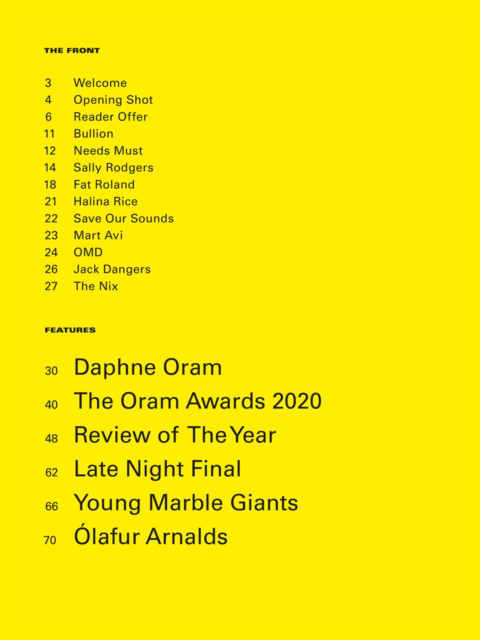 Electronic Sound Preview Pages