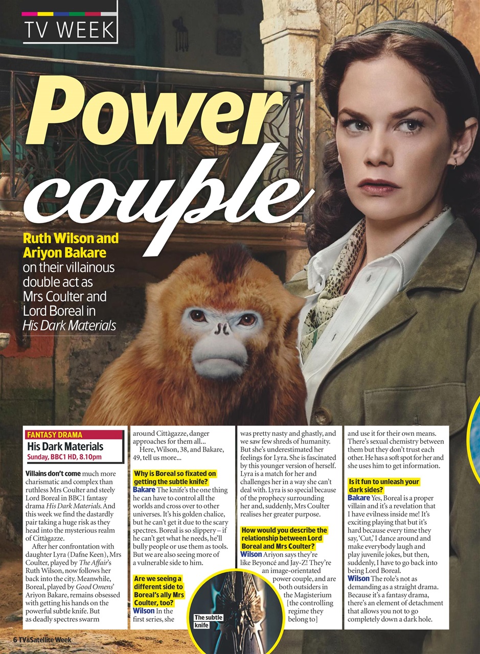 TV & Satellite Week Preview Pages