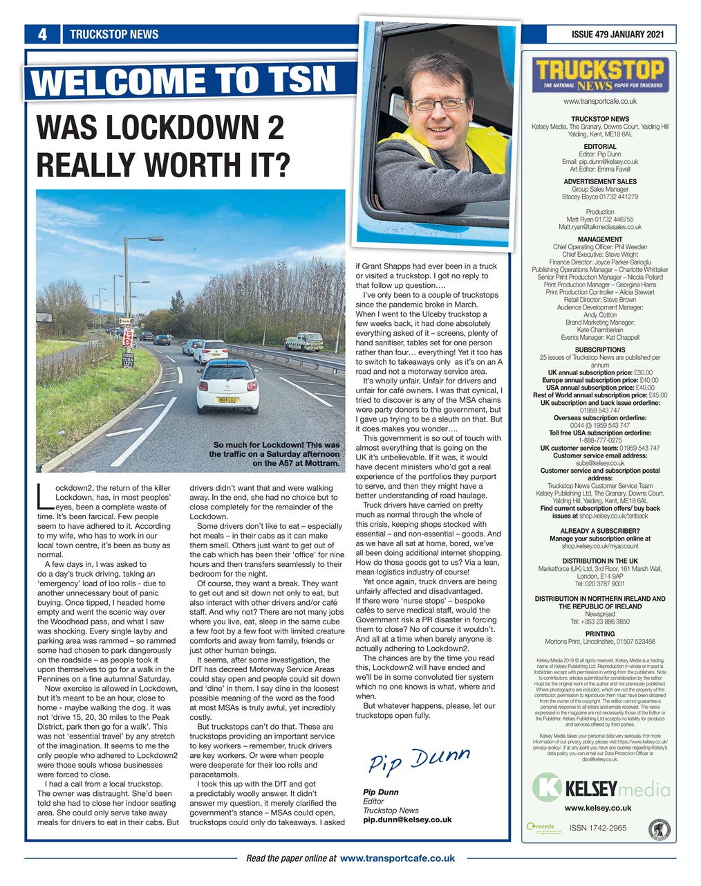 Truckstop News Preview Pages