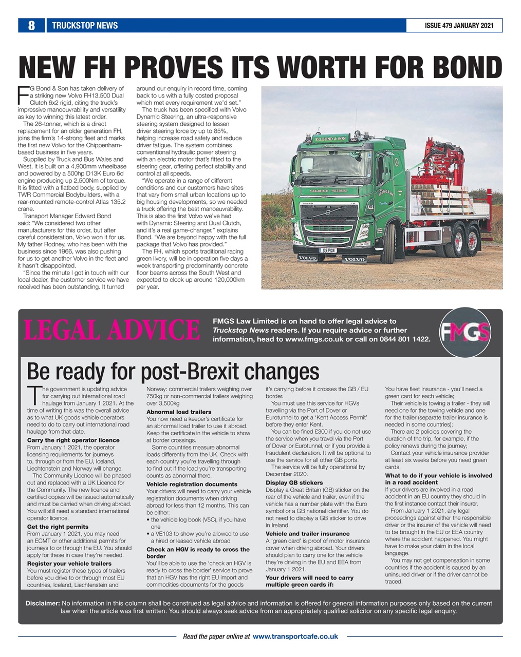 Truckstop News Preview Pages