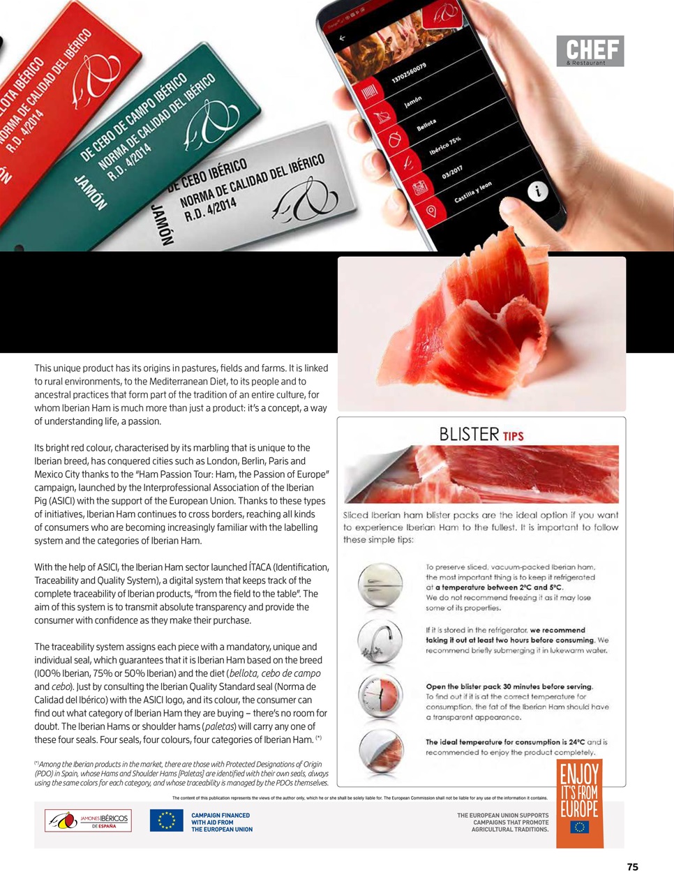 Chef & Restaurant Magazine Preview Pages