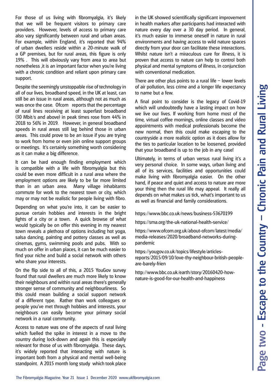 Fibromyalgia Magazine Preview Pages