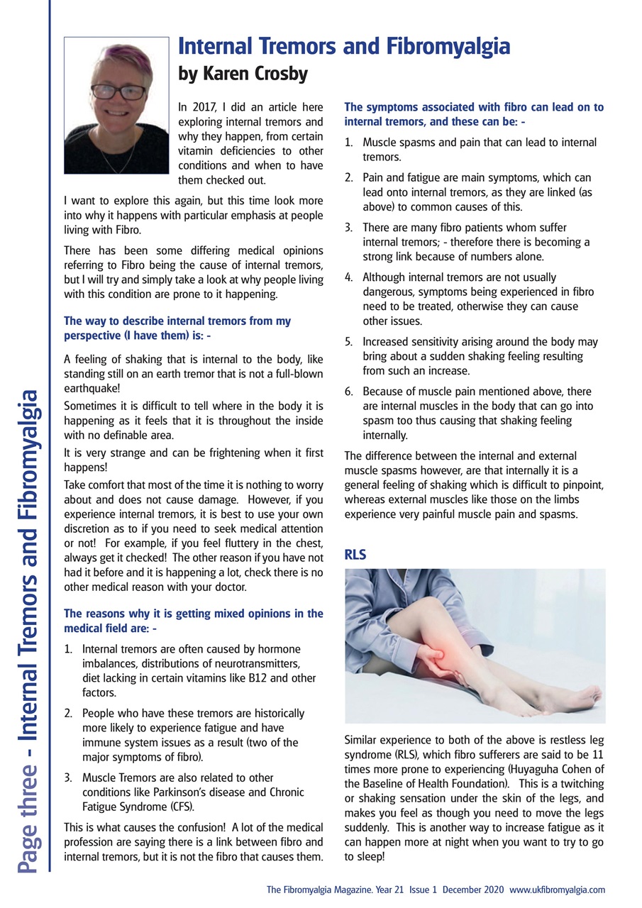 Fibromyalgia Magazine Preview Pages