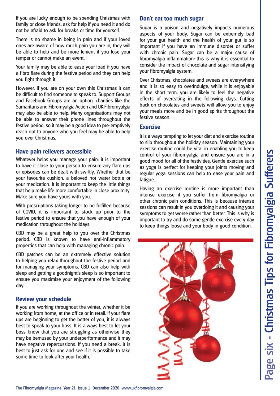 Fibromyalgia Magazine Preview Pages