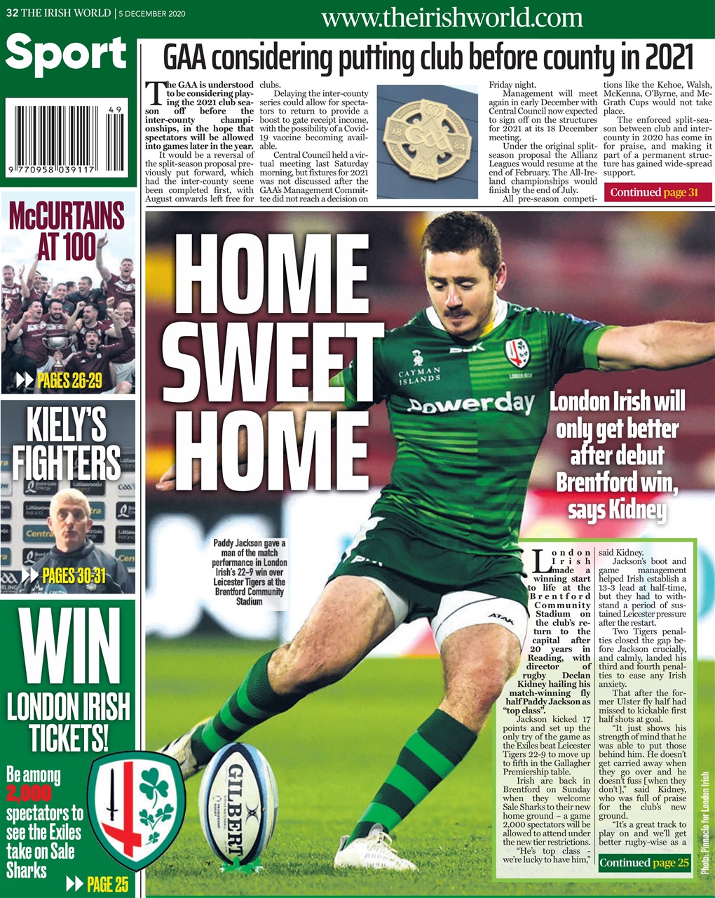 Irish World Preview Pages