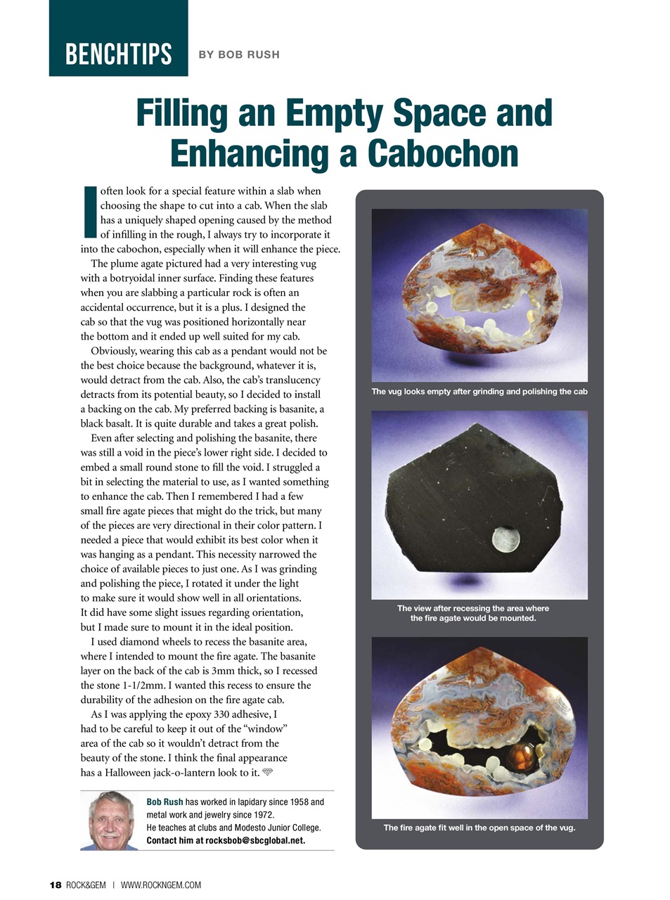 Rock&Gem Magazine Preview Pages