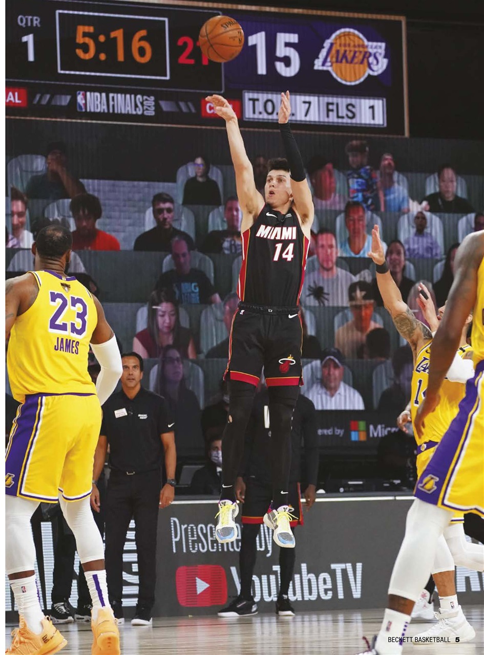 Beckett Basketball Magazine Preview Pages