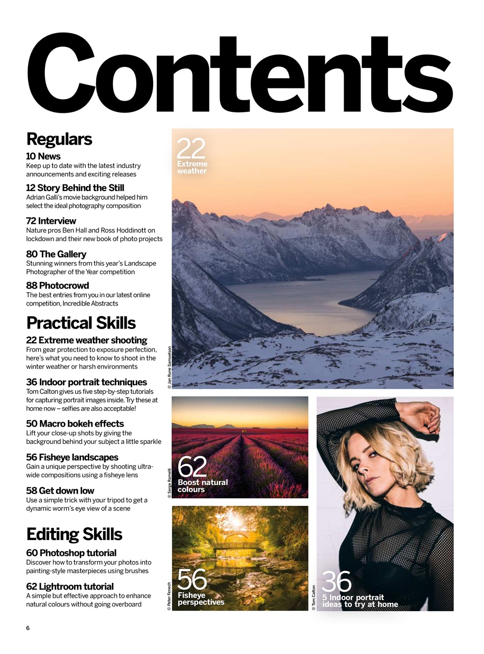 Digital Photographer Preview Pages