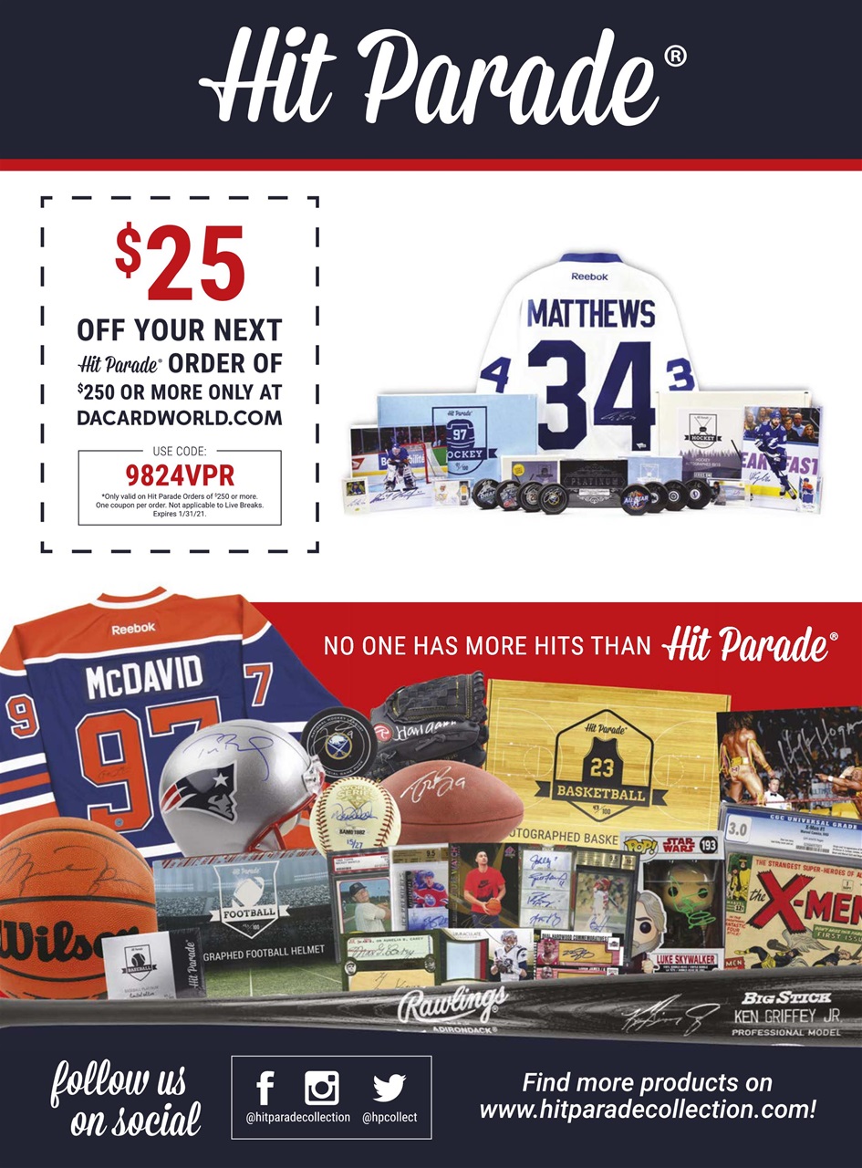 Beckett Hockey Magazine Preview Pages