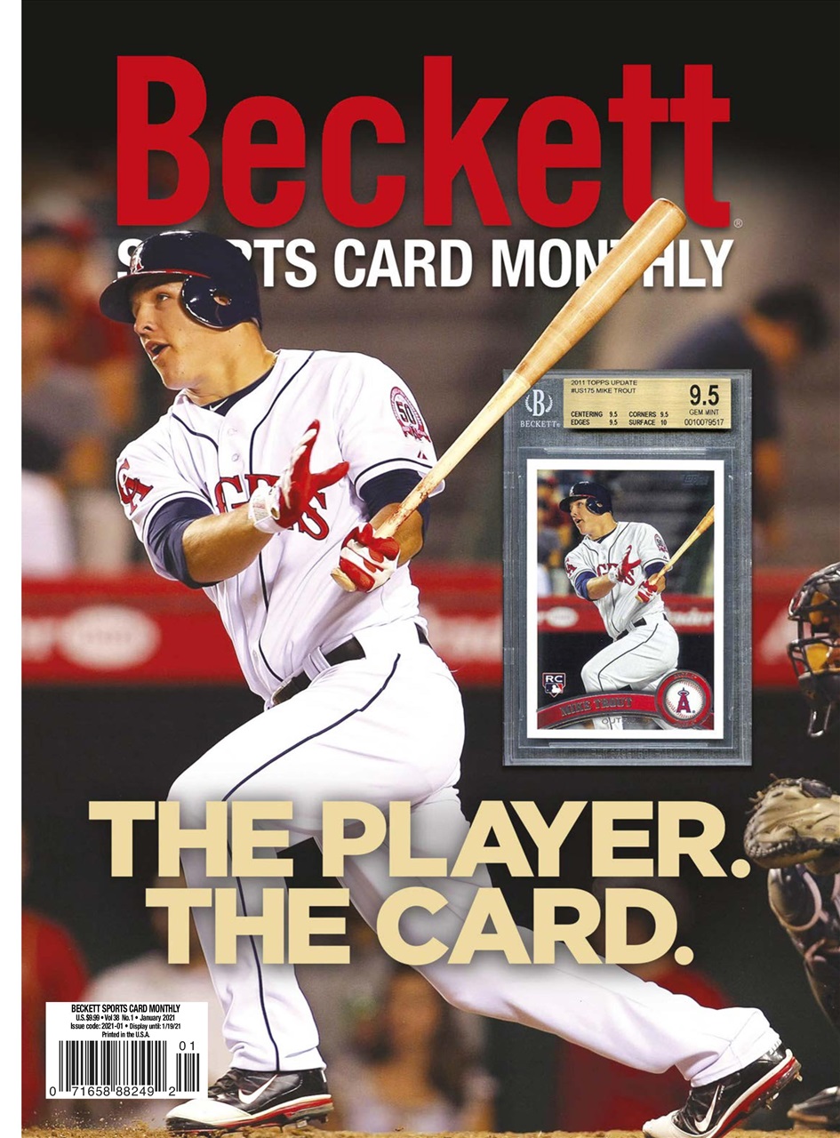 Sports Card Monthly Magazine Preview Pages