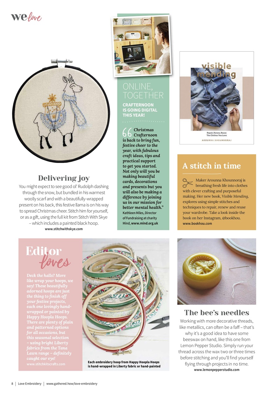 Love Embroidery Preview Pages