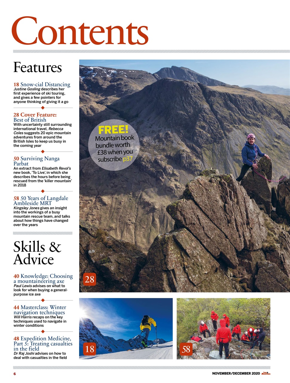 Trek & Mountain Magazine Preview Pages