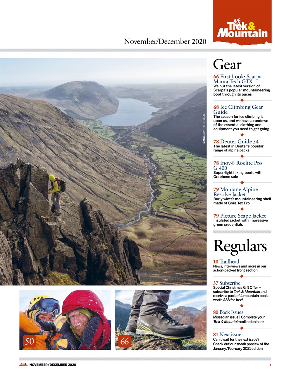 Trek & Mountain Magazine Preview Pages
