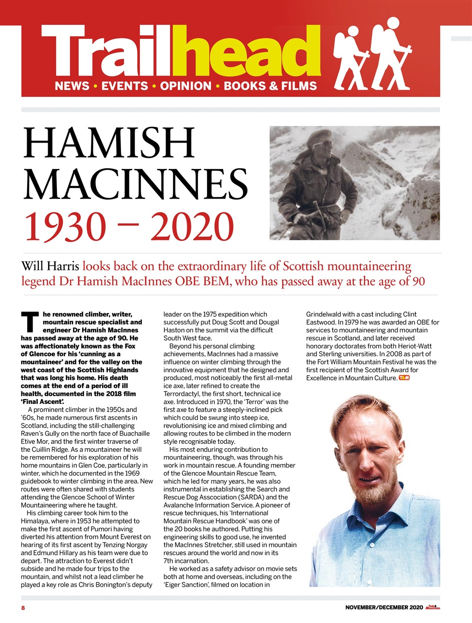 Trek & Mountain Magazine Preview Pages