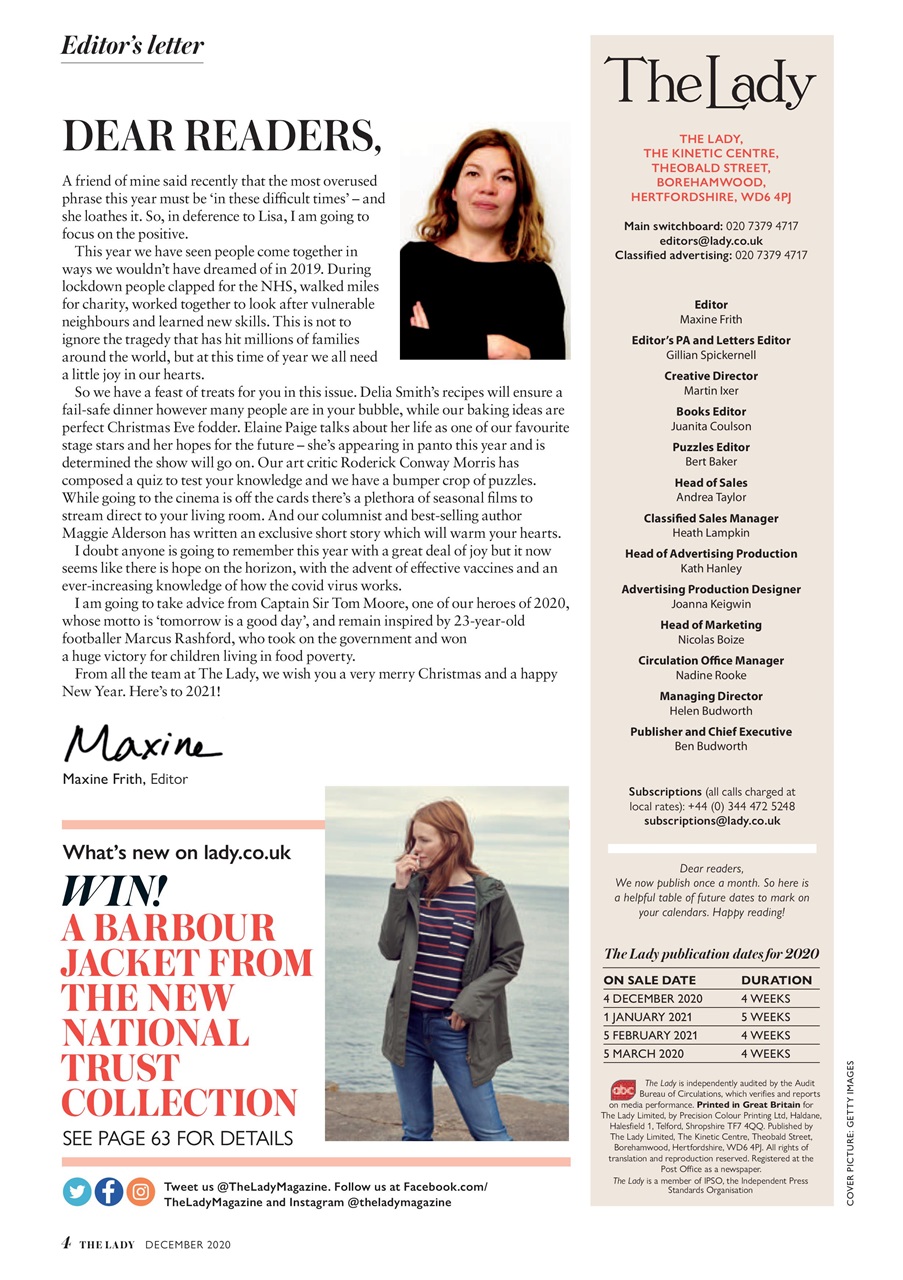 The Lady Preview Pages