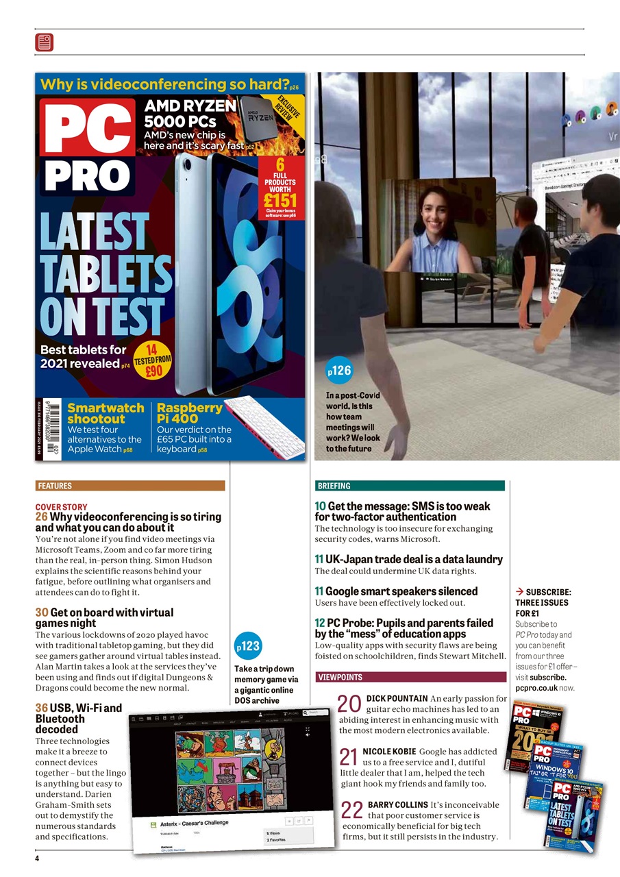 PC Pro Preview Pages