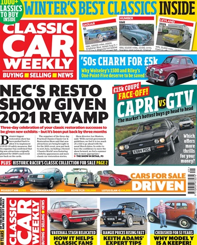 Classic Car Weekly issue 02 December 2020
