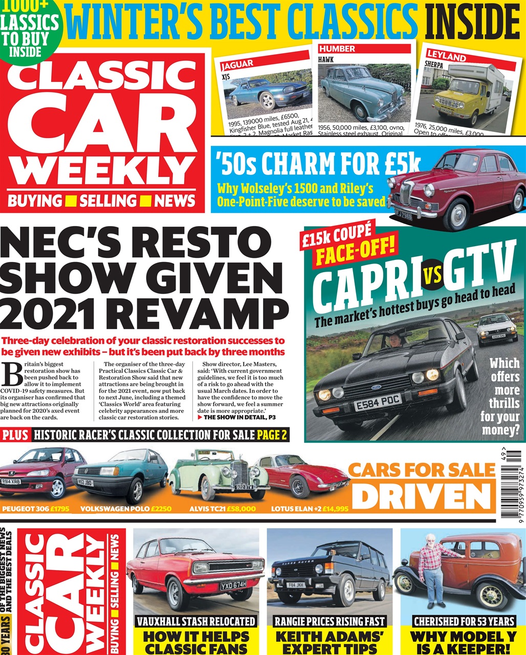 Classic Car Weekly Preview Pages