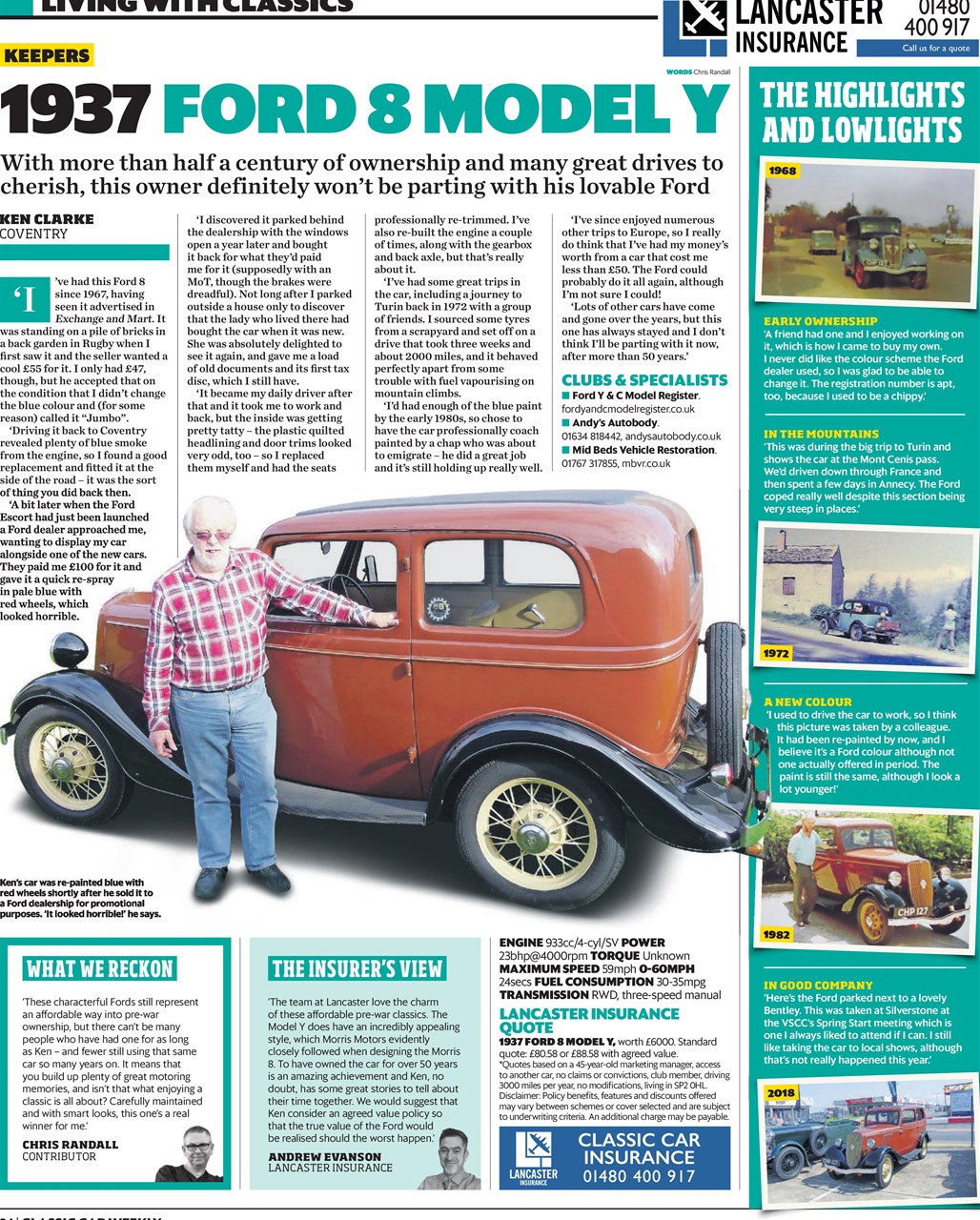 Classic Car Weekly Preview Pages
