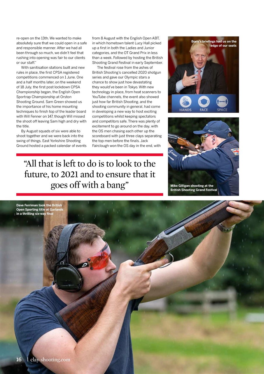 Clay Shooting Preview Pages