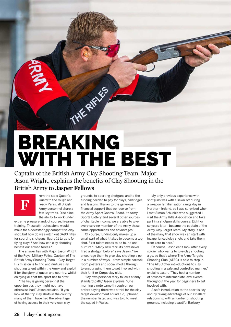 Clay Shooting Preview Pages