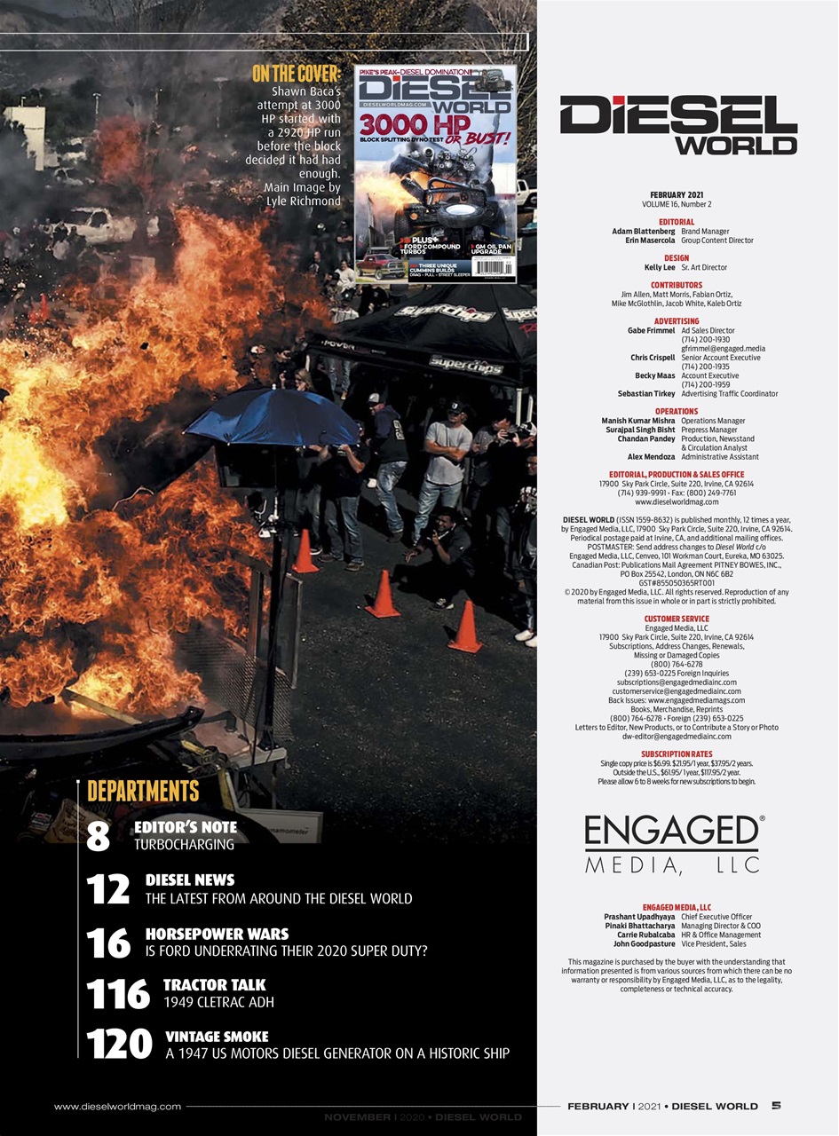 Diesel World Preview Pages