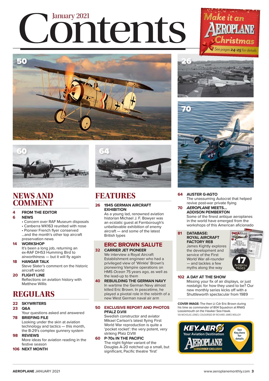 Aeroplane Preview Pages