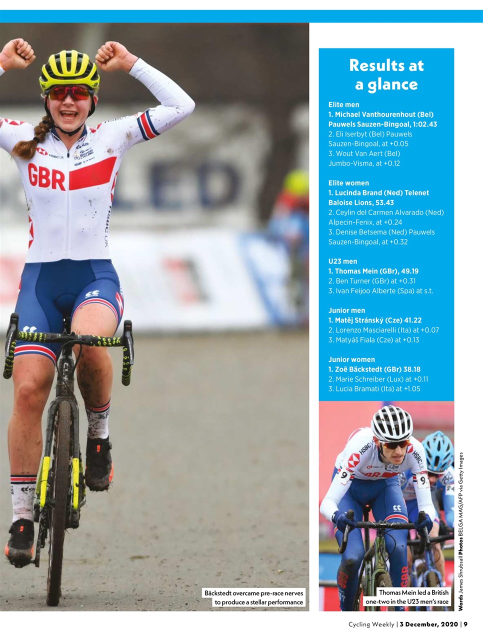 Cycling Weekly Preview Pages