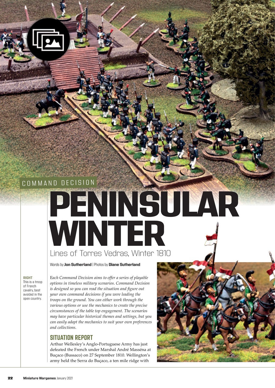 Miniature Wargames Preview Pages