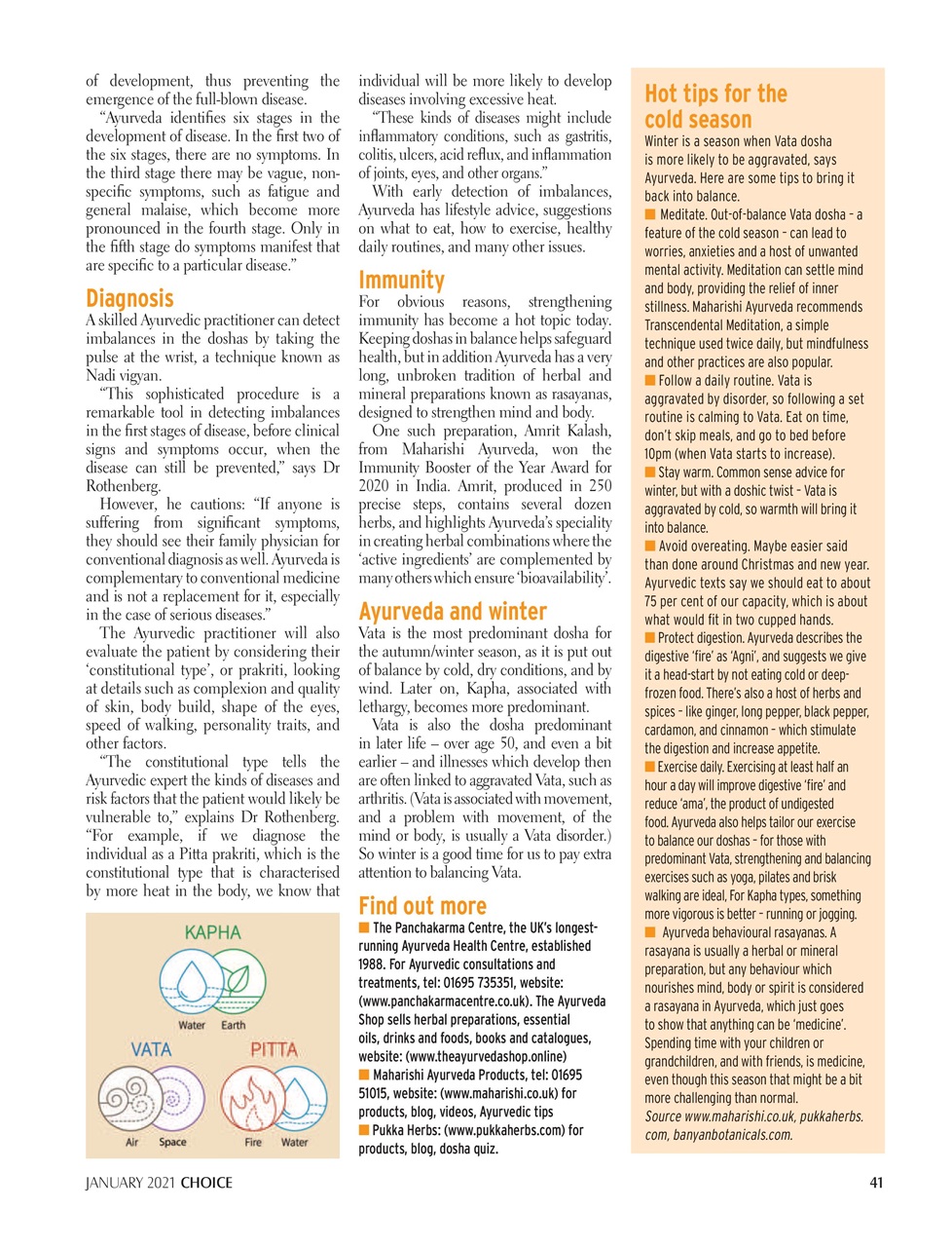 Choice Magazine Preview Pages