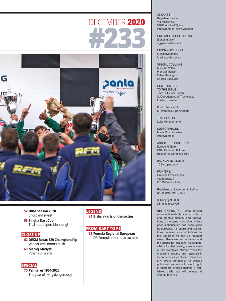 Vroom International Preview Pages