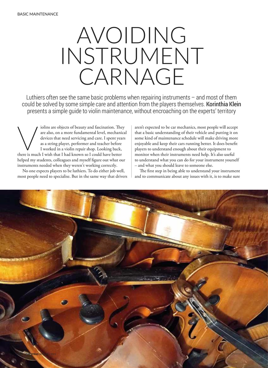 The Strad Preview Pages