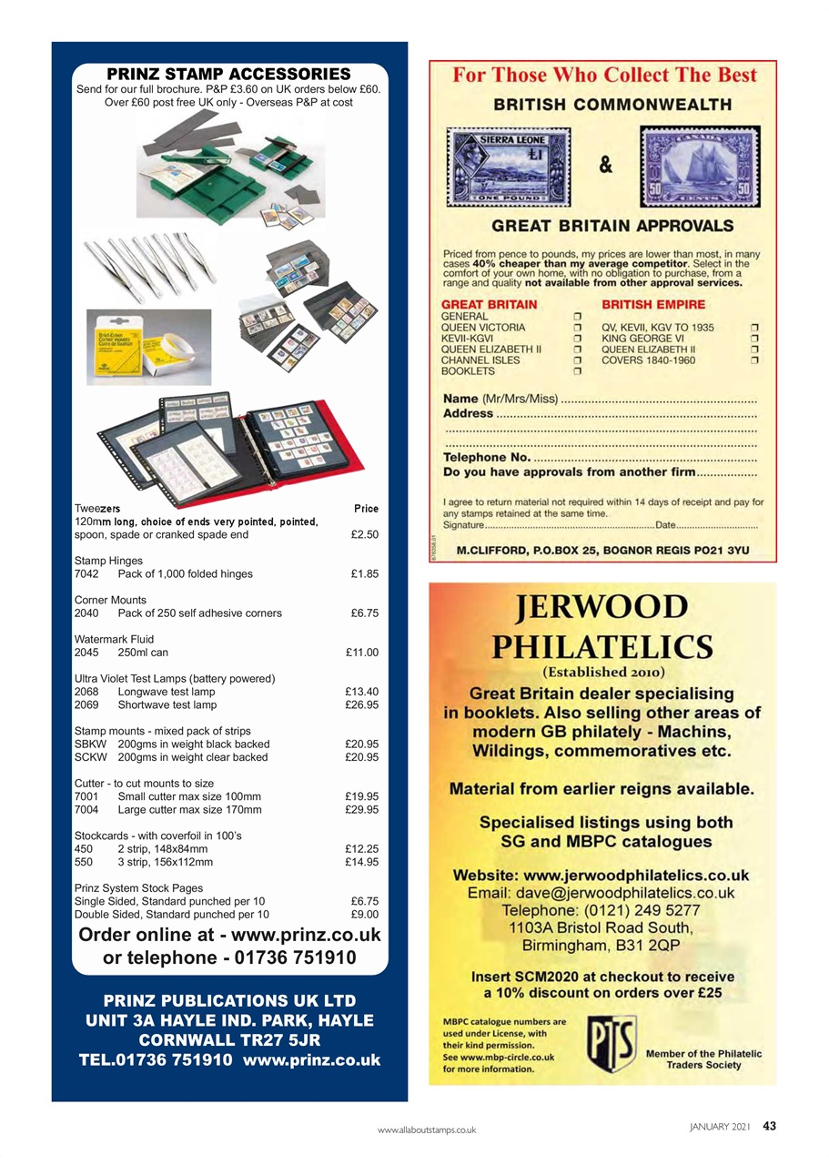 Stamp Collector Preview Pages