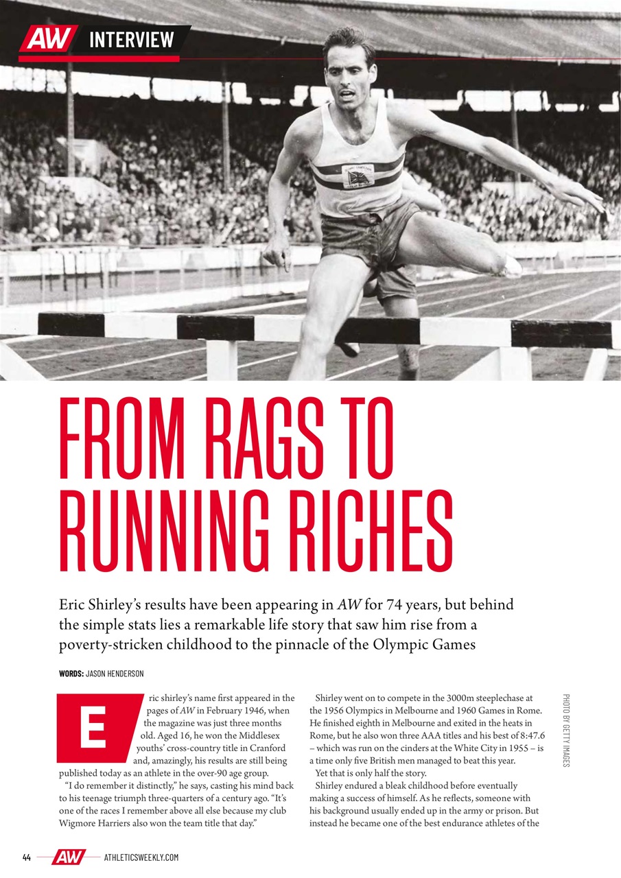 AW – Athletics Weekly Magazine Preview Pages