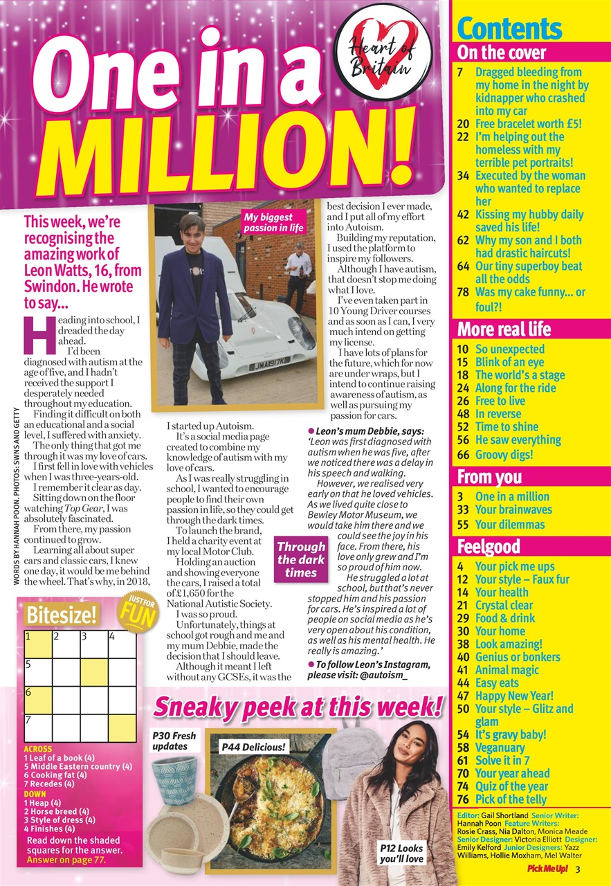 Pick Me Up Preview Pages