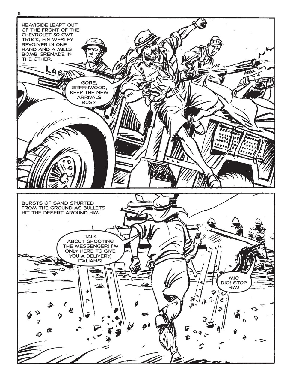 Commando Preview Pages