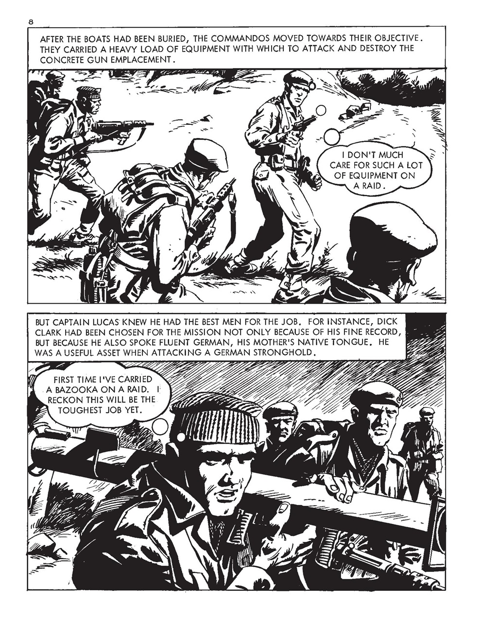 Commando Preview Pages