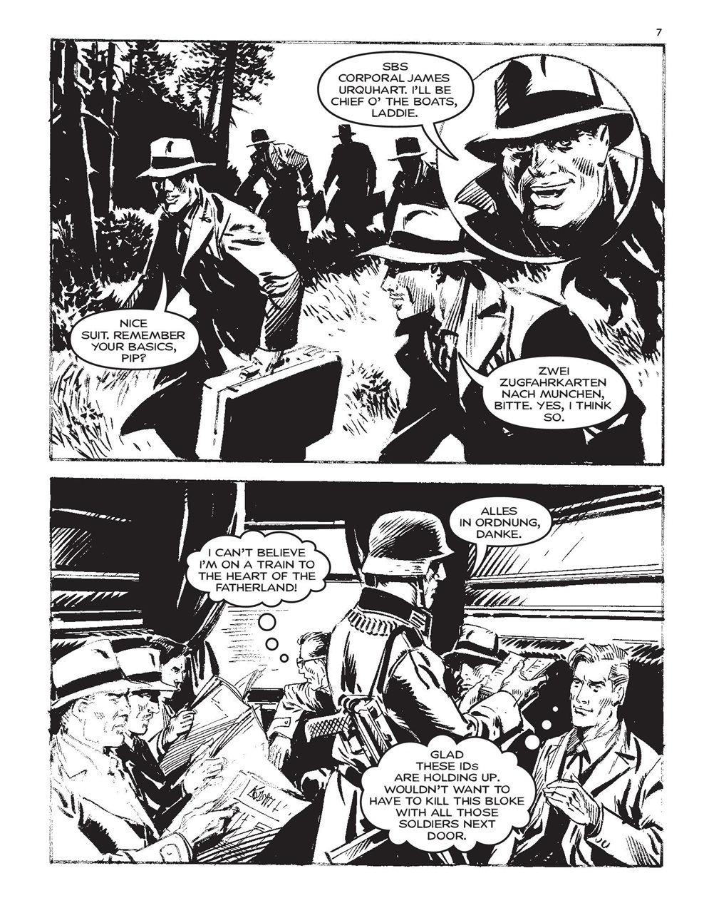 Commando Preview Pages