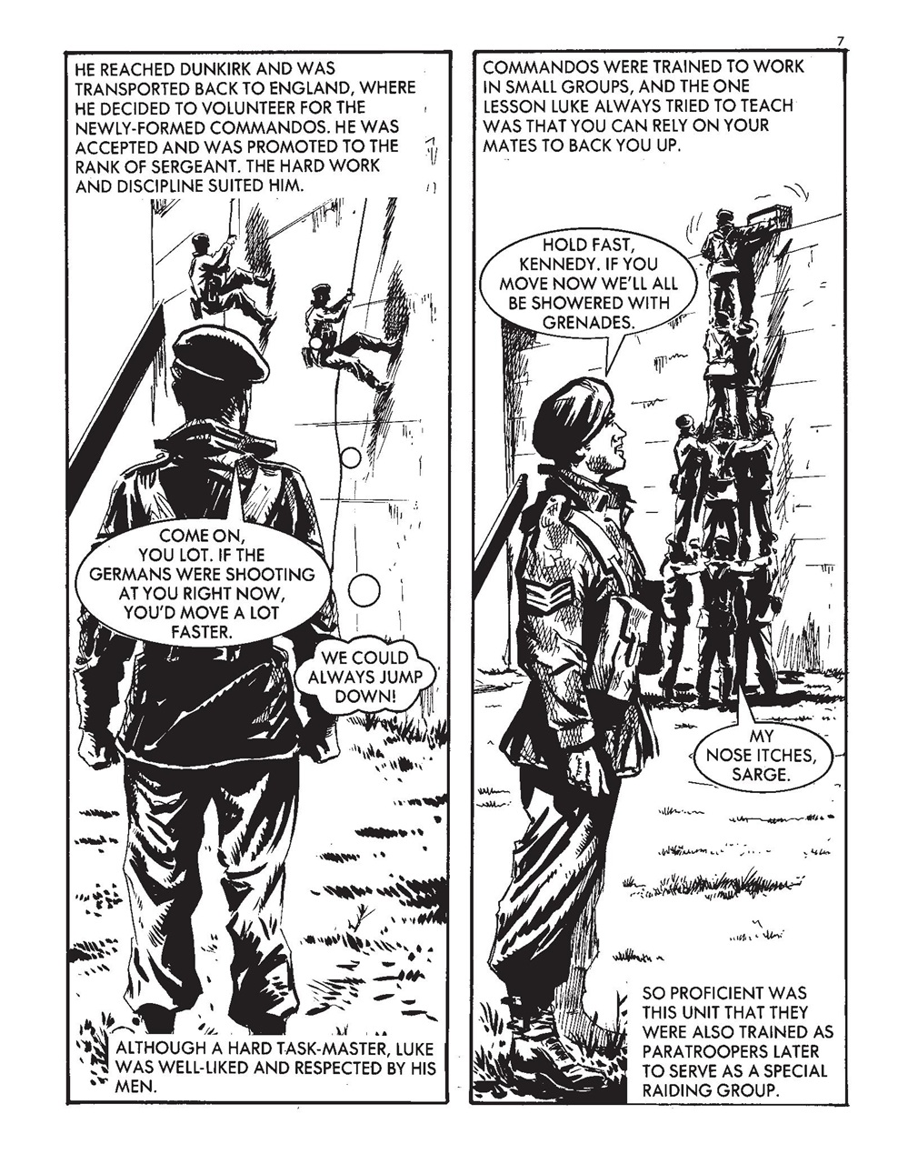 Commando Preview Pages