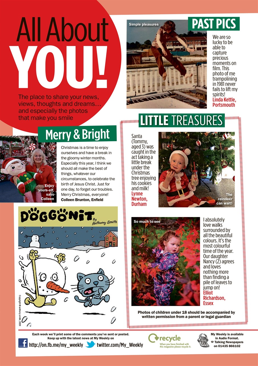 My Weekly Preview Pages